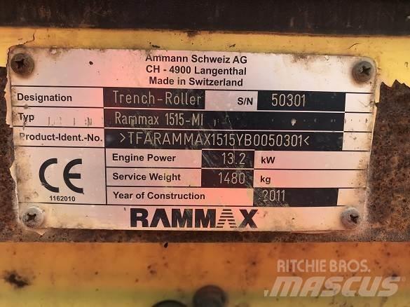 Rammax 1515 MI Çift tamburlu silindirler