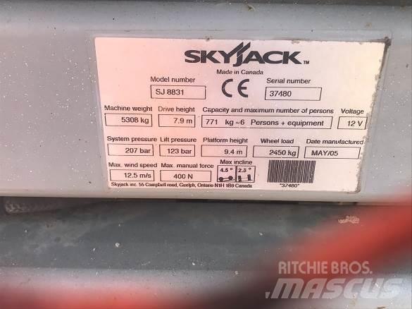 SkyJack SJ8831 Diger