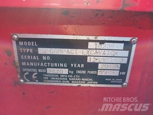 Takeuchi TB23R Diger