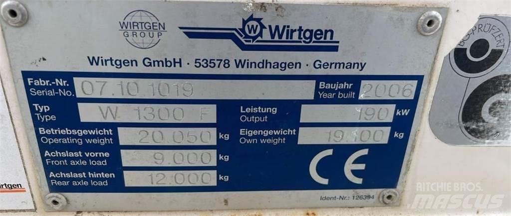 Wirtgen W 1300 F Asfalt kaziyicilar