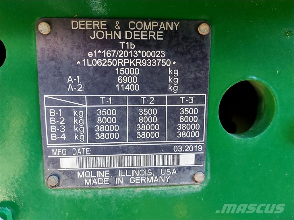 John Deere 6250R Traktörler