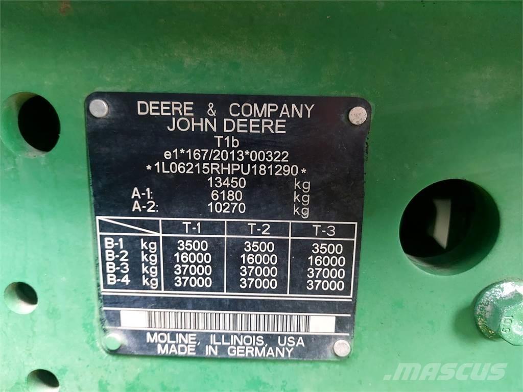 John Deere 6R 215 Traktörler