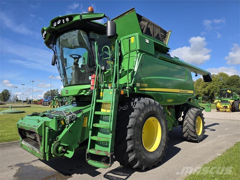 John Deere T670 Biçerdöverler