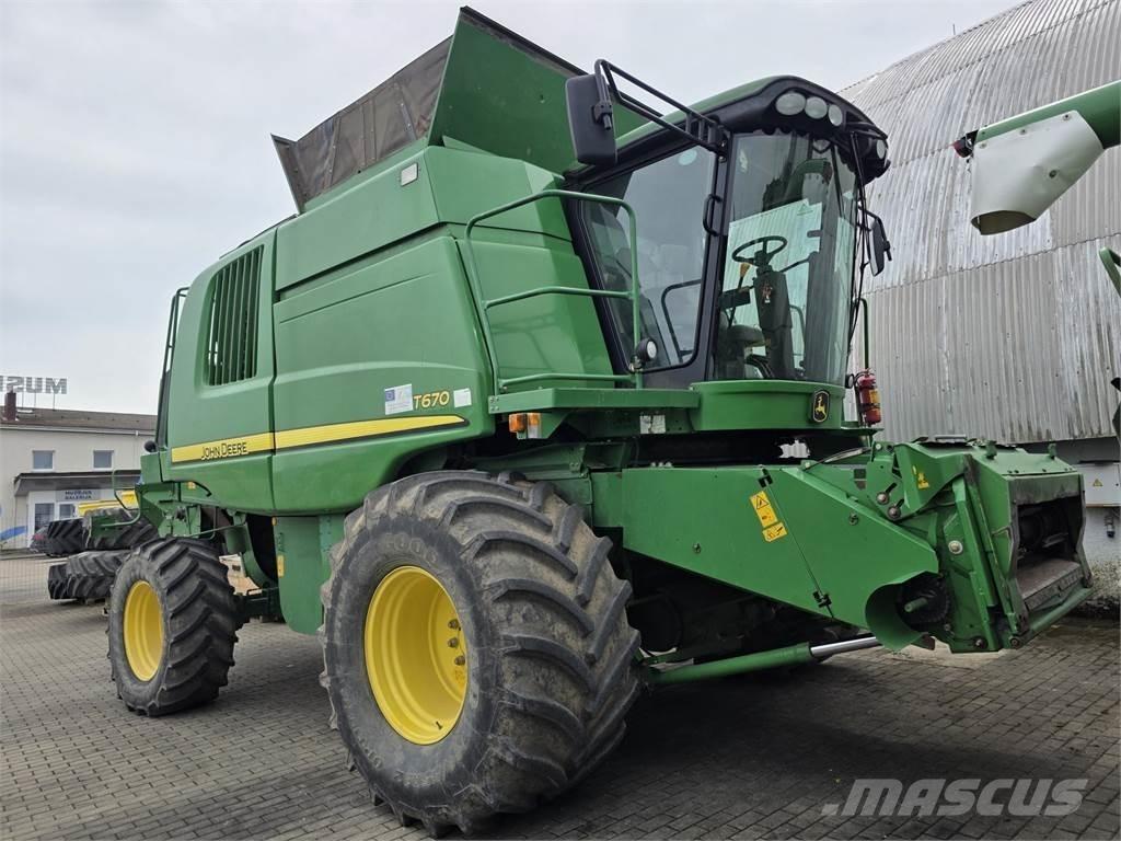 John Deere T670 Biçerdöverler
