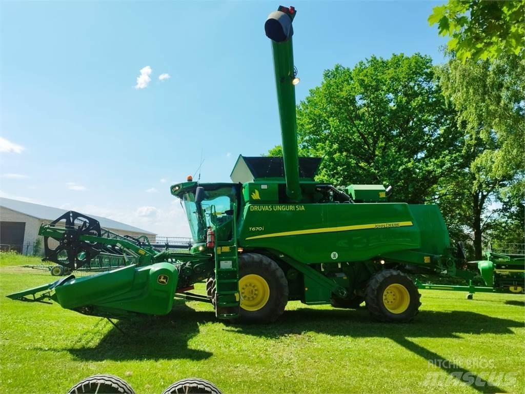 John Deere T670i Biçerdöverler