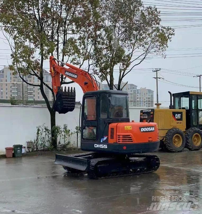 Doosan DH 55 Mini ekskavatörler, 7 tona dek