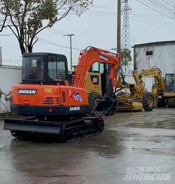 Doosan DH 55 Mini ekskavatörler, 7 tona dek