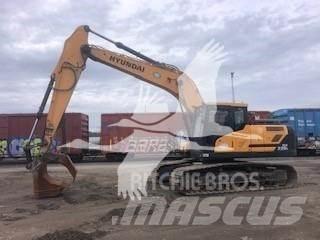Hyundai HX220L Paletli ekskavatörler