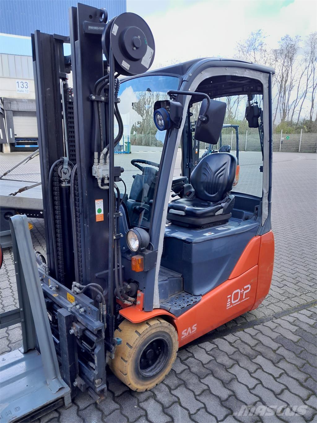 Toyota 8FBEKT18 Elektrikli forkliftler