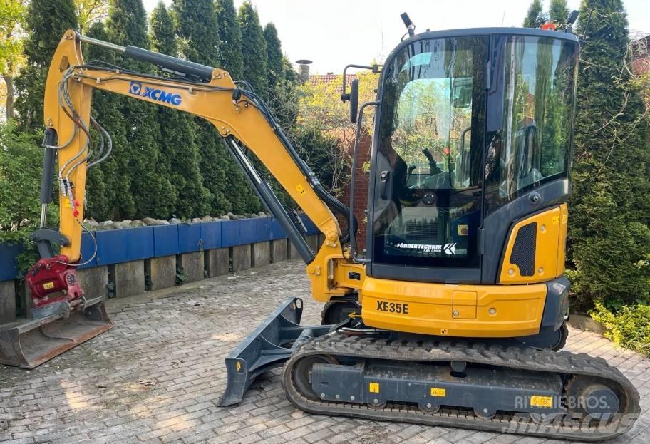 XCMG XE35E Mini ekskavatörler, 7 tona dek