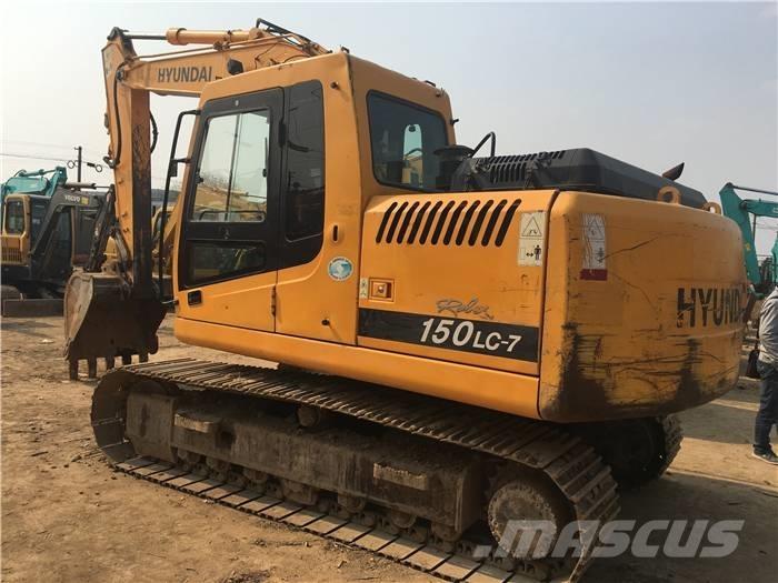 Hyundai R150LC-7 Paletli ekskavatörler