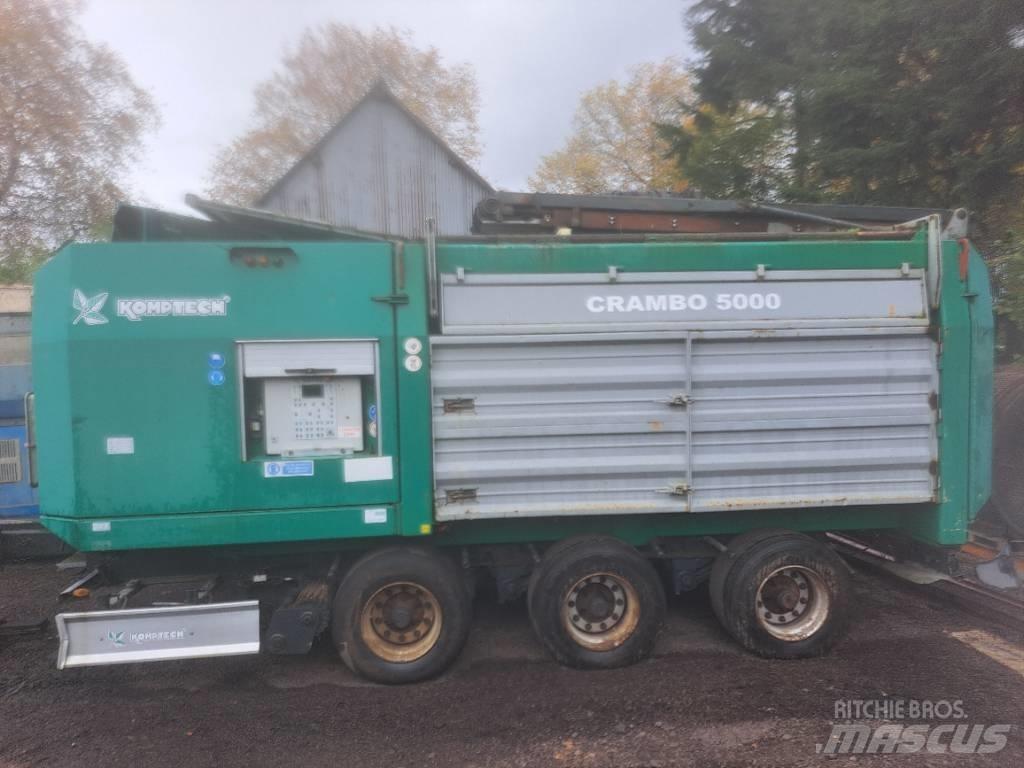 Komptech Crambo 5000 Atik ögütücüler