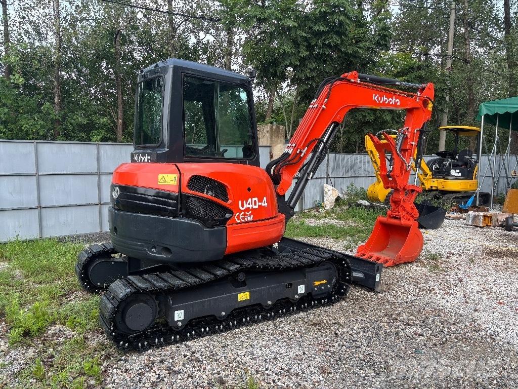 Kubota U 40 Mini ekskavatörler, 7 tona dek