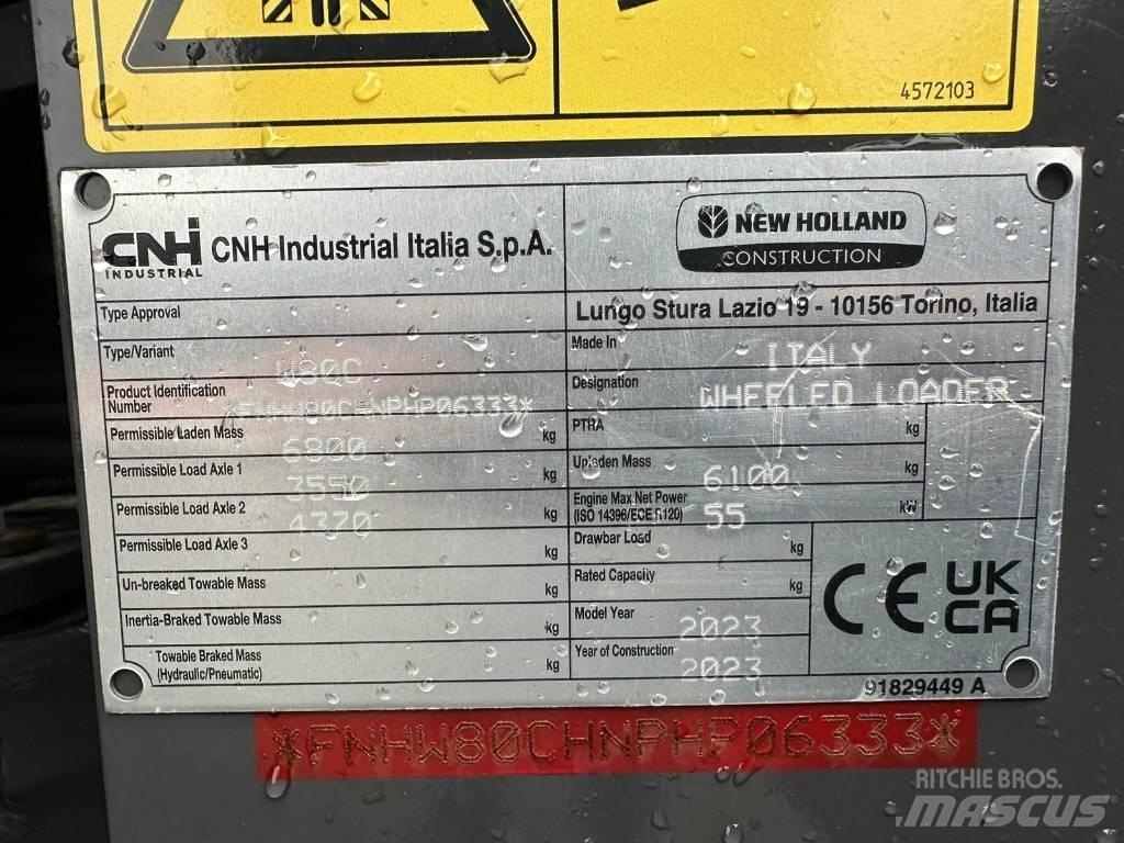 New Holland W 80 C Çok amaçlı yükleyiciler