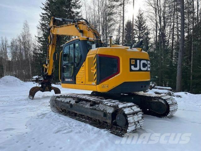JCB 245 XR Paletli ekskavatörler