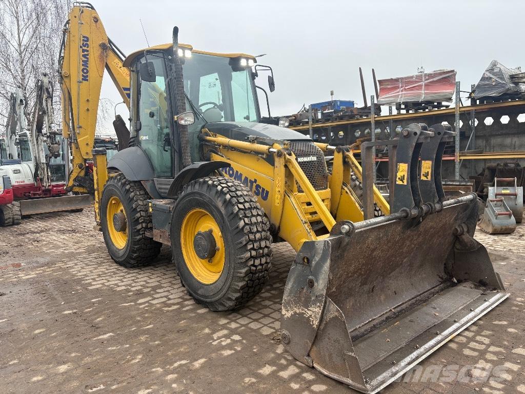 Komatsu WB 97 S Kazıcı yükleyiciler - beko loder