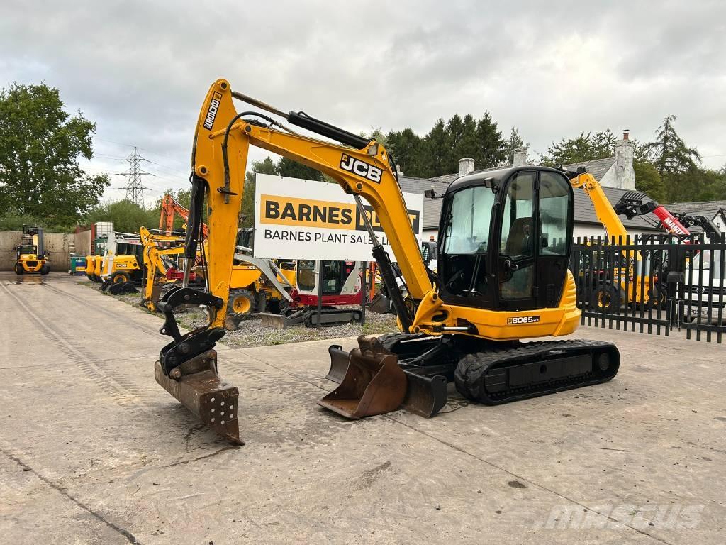 JCB 8065 RTS Mini ekskavatörler, 7 tona dek