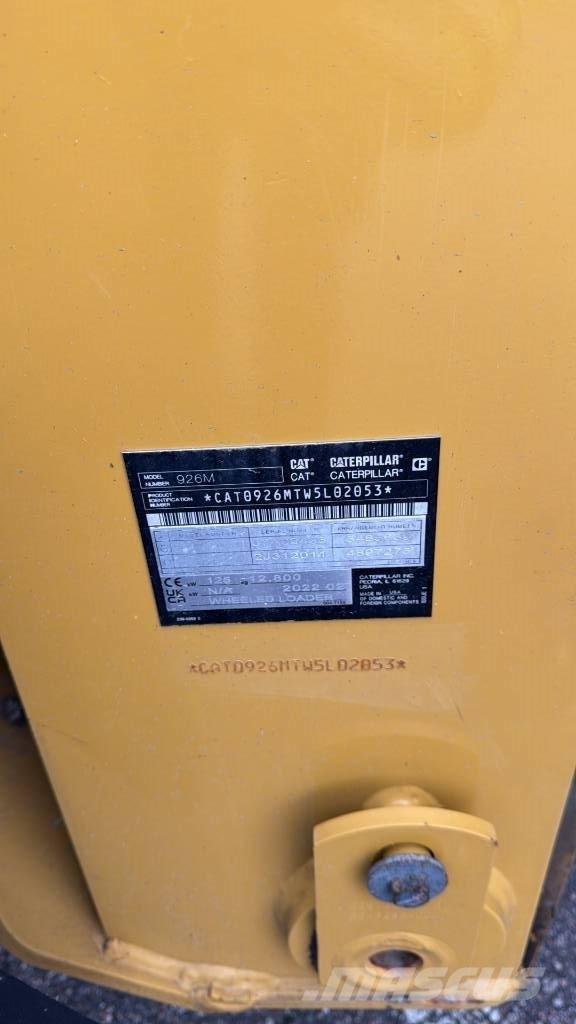 CAT 926M Tekerlekli yükleyiciler