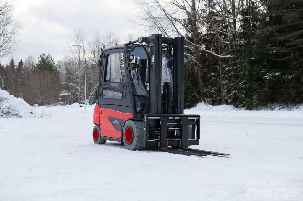 Linde E 35 Elektrikli forkliftler