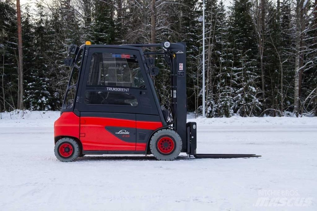 Linde E 35 Elektrikli forkliftler