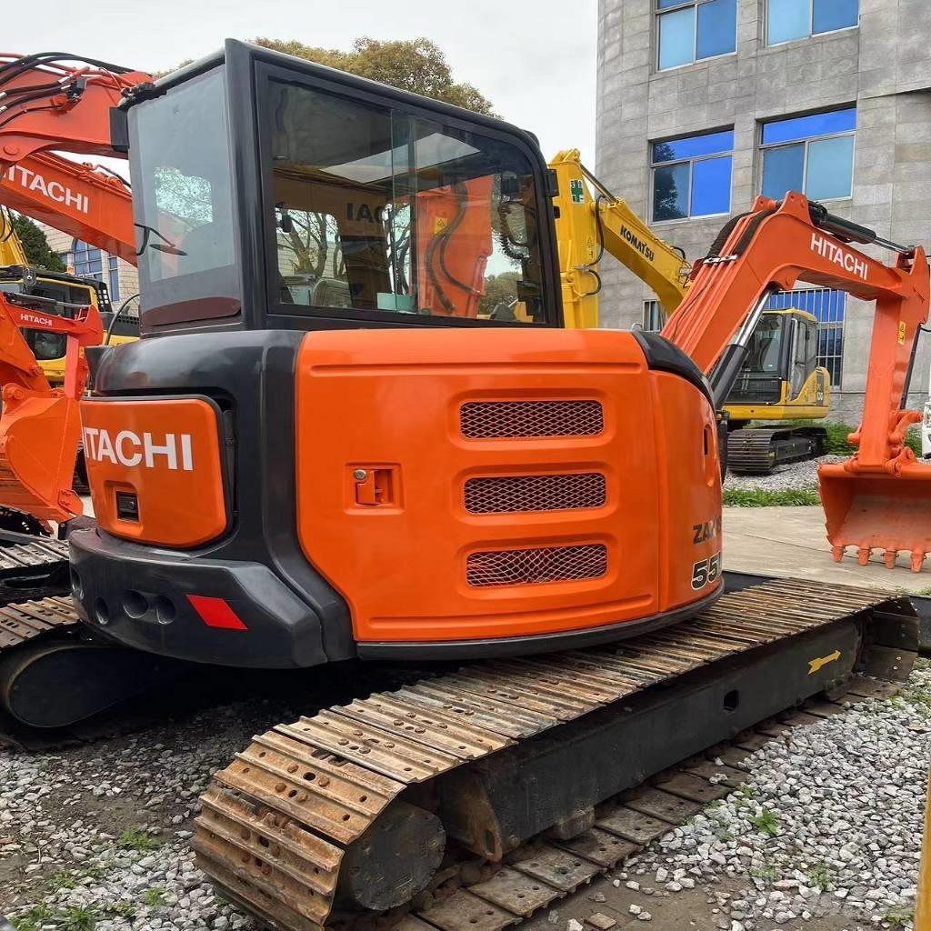 Hitachi zx55USR Mini ekskavatörler, 7 tona dek