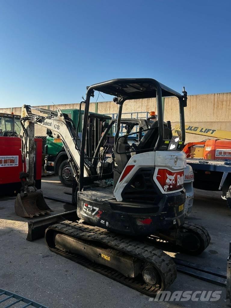 Bobcat E 27z Mini ekskavatörler, 7 tona dek