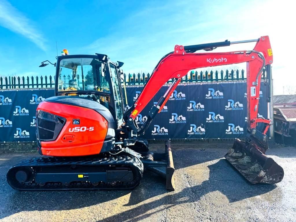 Kubota U50-5 Mini ekskavatörler, 7 tona dek
