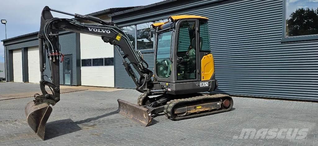 Volvo ECR35 d Mini ekskavatörler, 7 tona dek