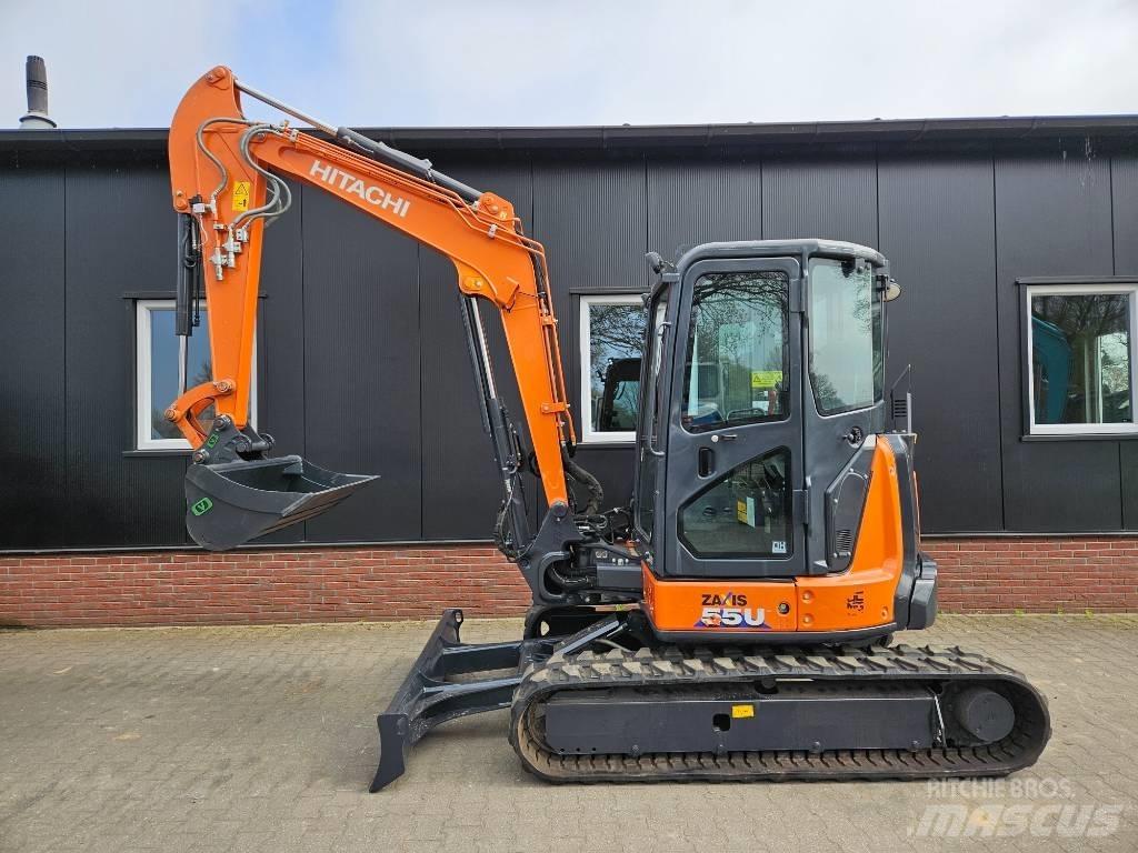 Hitachi ZX 55 U-5 Mini ekskavatörler, 7 tona dek