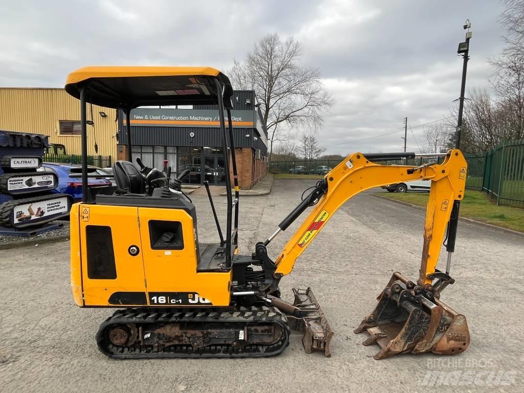JCB 16C-1 Mini ekskavatörler, 7 tona dek