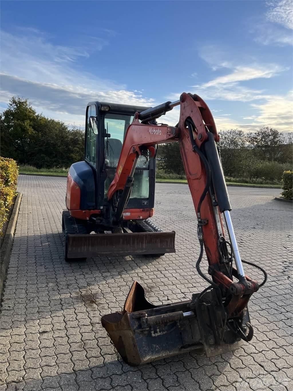 Kubota U27-4 GL HI Mini ekskavatörler, 7 tona dek