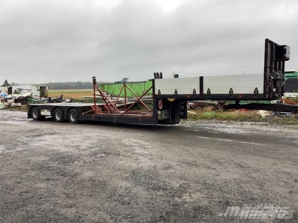 Burg Broshuis Low loader yari çekiciler