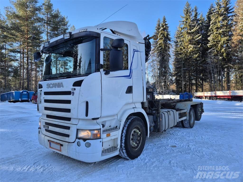 Scania R420 Araç üzeri vinçler