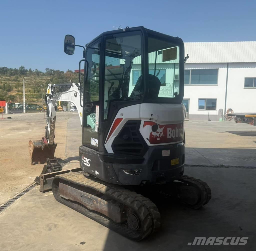 Bobcat E 26 Mini ekskavatörler, 7 tona dek