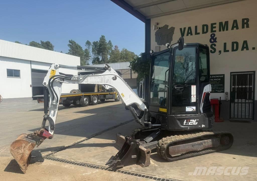 Bobcat E 26 Mini ekskavatörler, 7 tona dek