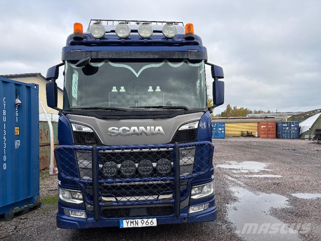 Scania R650B6X4NB Tomruk kamyonlari