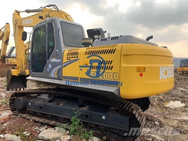 Kobelco SK 200 SD Paletli ekskavatörler