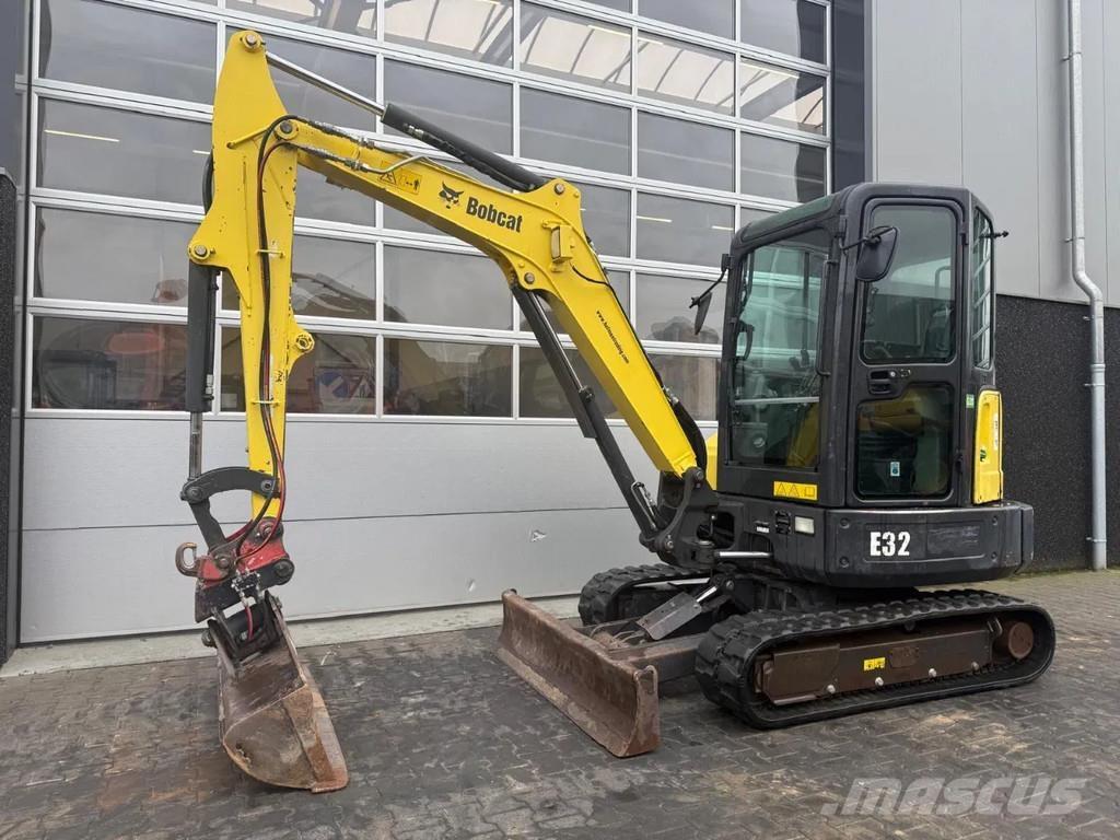Bobcat E32 Mini ekskavatörler, 7 tona dek