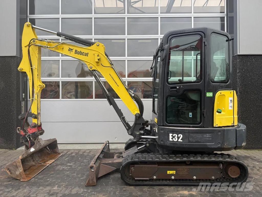 Bobcat E32 Mini ekskavatörler, 7 tona dek