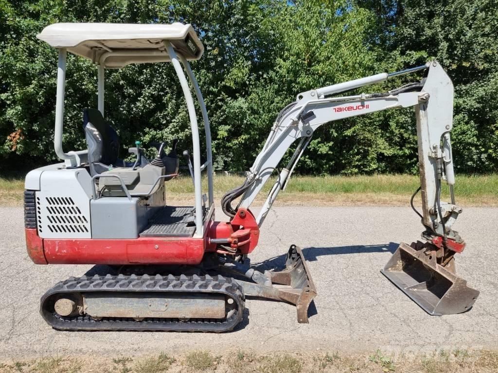 Takeuchi TB 016 Mini ekskavatörler, 7 tona dek