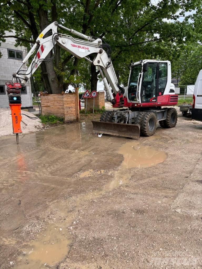 Takeuchi TB295W Lastik tekerli ekskavatörler