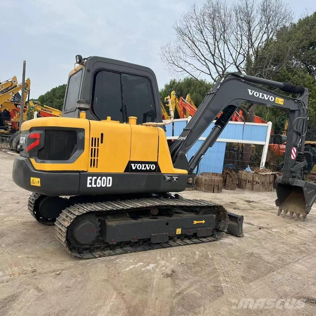 Volvo EC 60 D Mini ekskavatörler, 7 tona dek