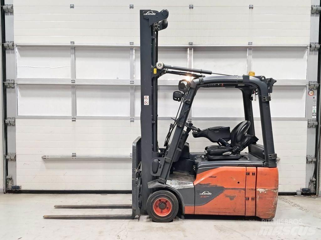 Linde E18-02 Elektrikli forkliftler