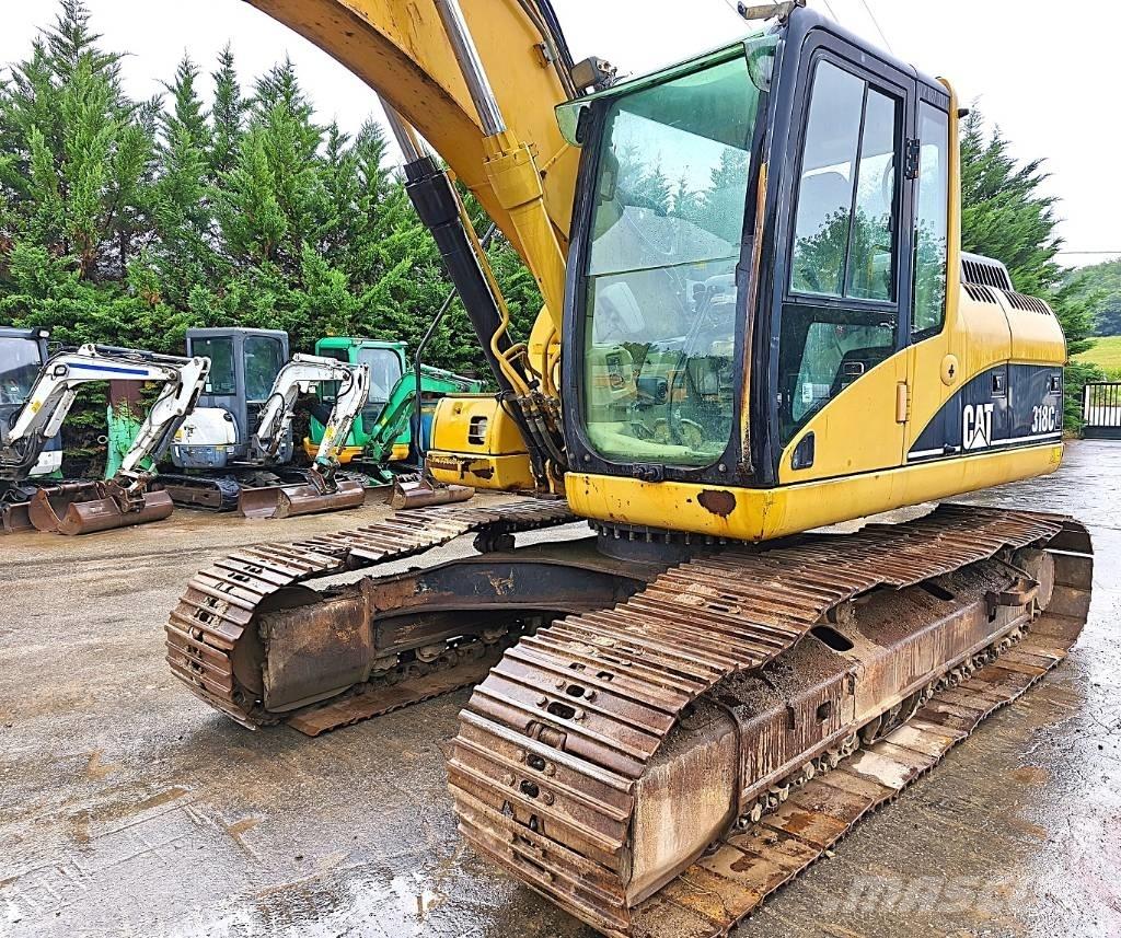 CAT 318 C Paletli ekskavatörler