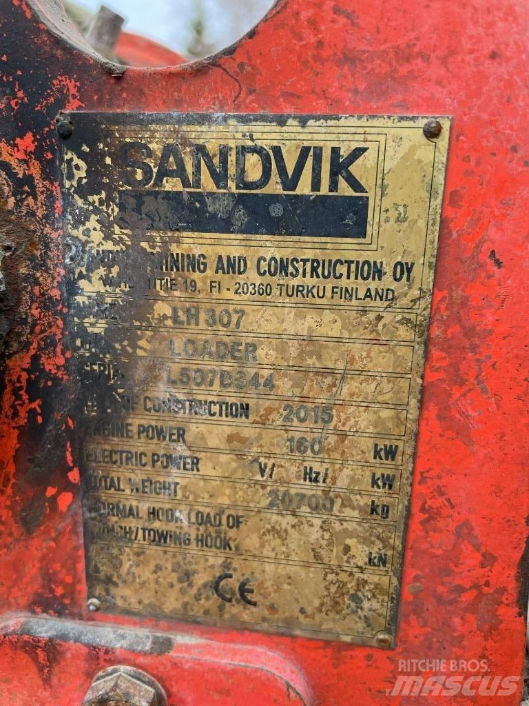 Sandvik LH 307 Yer Altı Yükleyicileri
