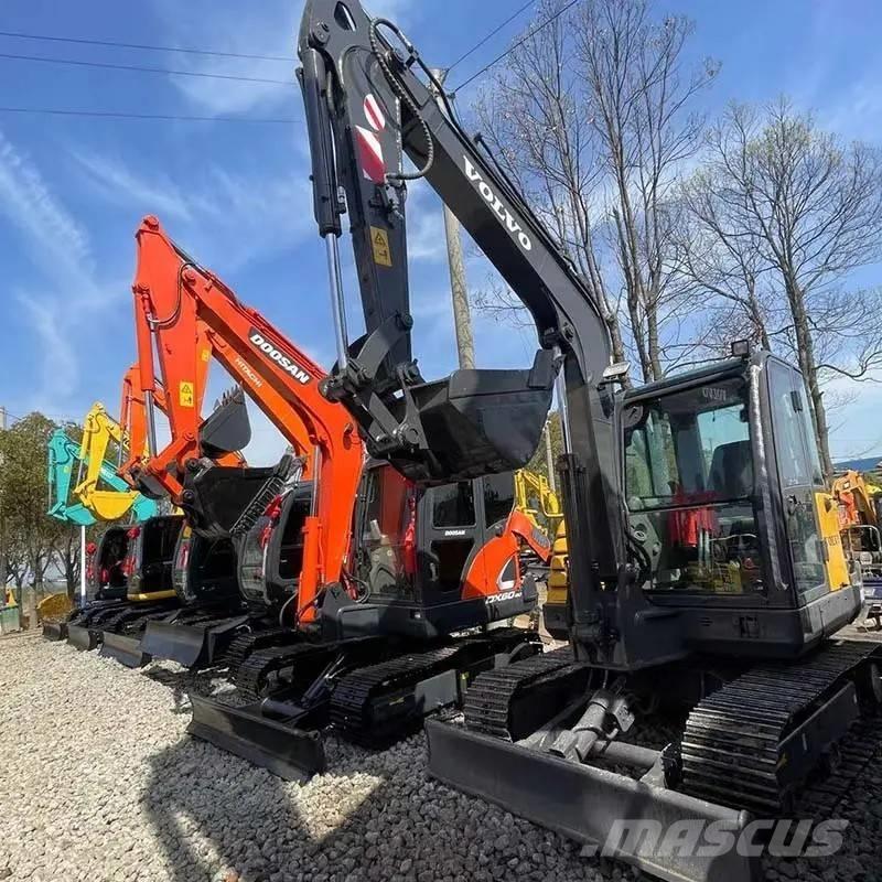 Volvo EC 60 C Mini ekskavatörler, 7 tona dek
