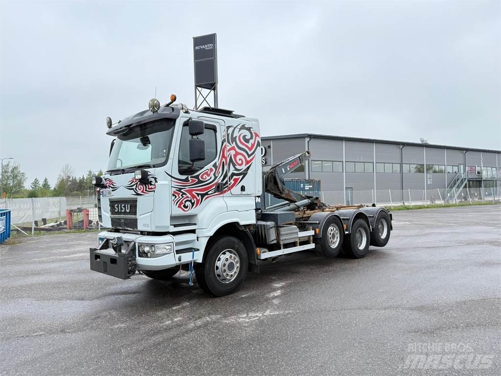 Sisu R500 E13M 8x4 Vinçli kamyonlar