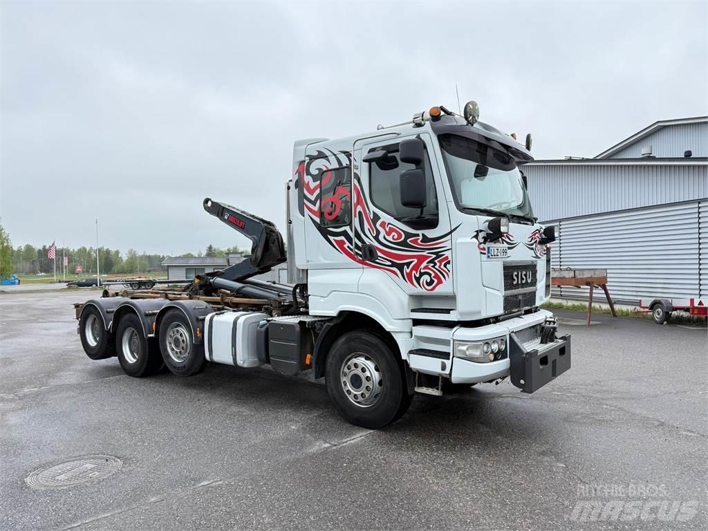 Sisu R500 E13M 8x4 Vinçli kamyonlar