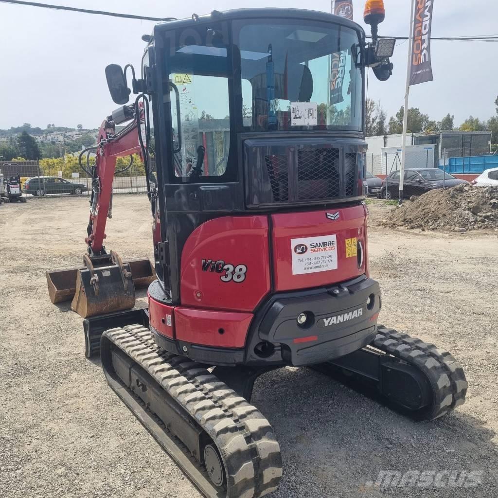 Yanmar VIO 38-6 Mini ekskavatörler, 7 tona dek