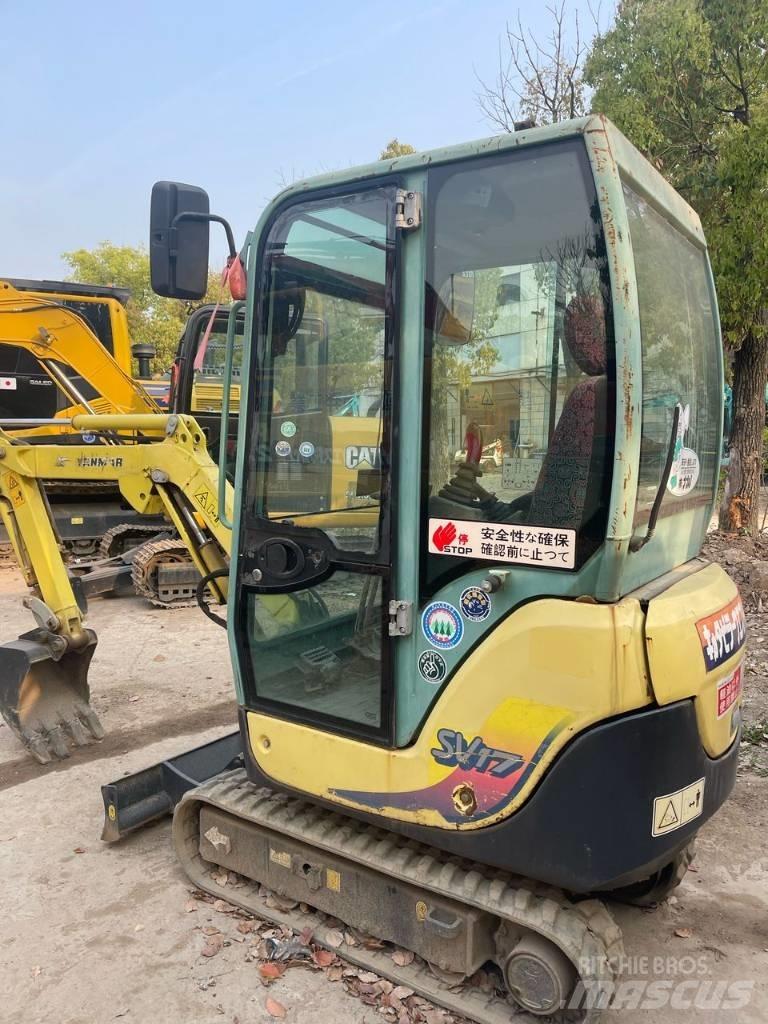 Yanmar SV 17 Mini ekskavatörler, 7 tona dek